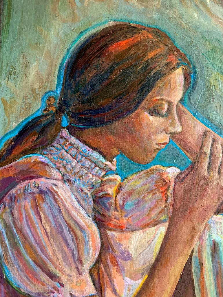 Original Art Deco Women Painting by Éliane Ducros