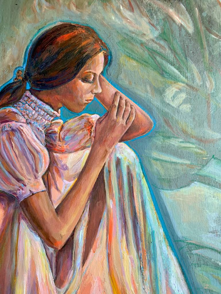 Original Art Deco Women Painting by Éliane Ducros