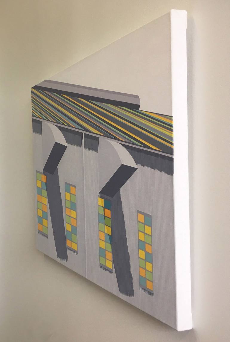 Original Architecture Painting by Cary Reeder