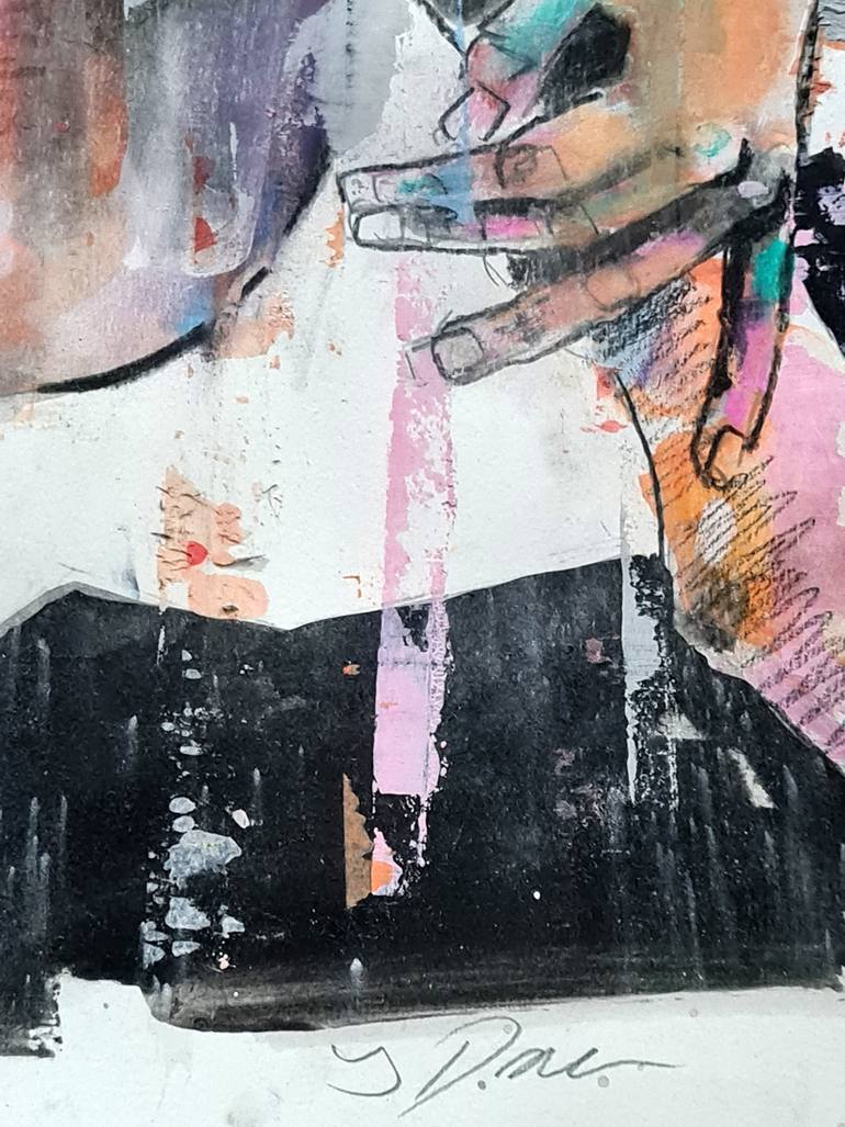 Original Expressionism Nude Painting by Thomas Donaldson