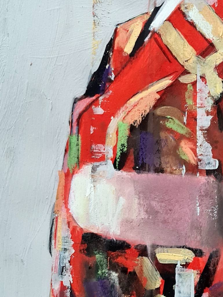 Original Expressionism People Painting by Thomas Donaldson