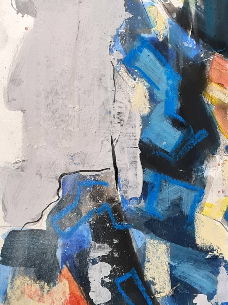 Original Expressionism People Painting by Thomas Donaldson