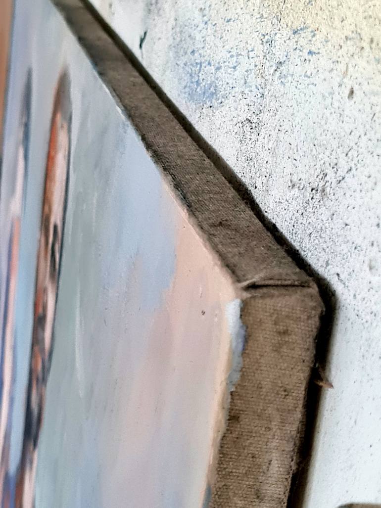 Original Expressionism Men Painting by Thomas Donaldson