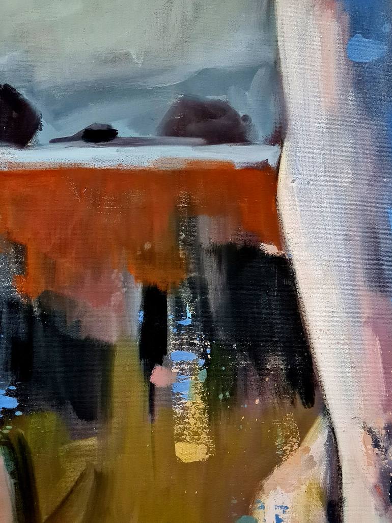 Original Expressionism Men Painting by Thomas Donaldson