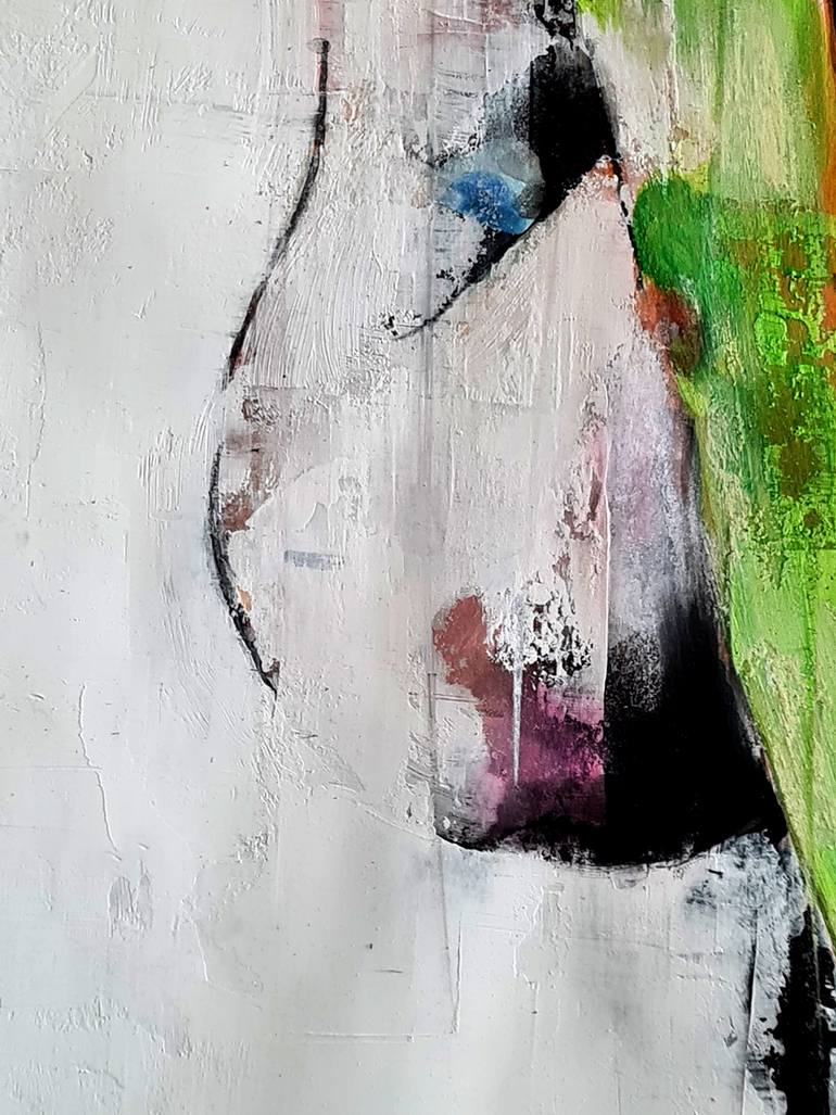 Original Expressionism Nude Painting by Thomas Donaldson