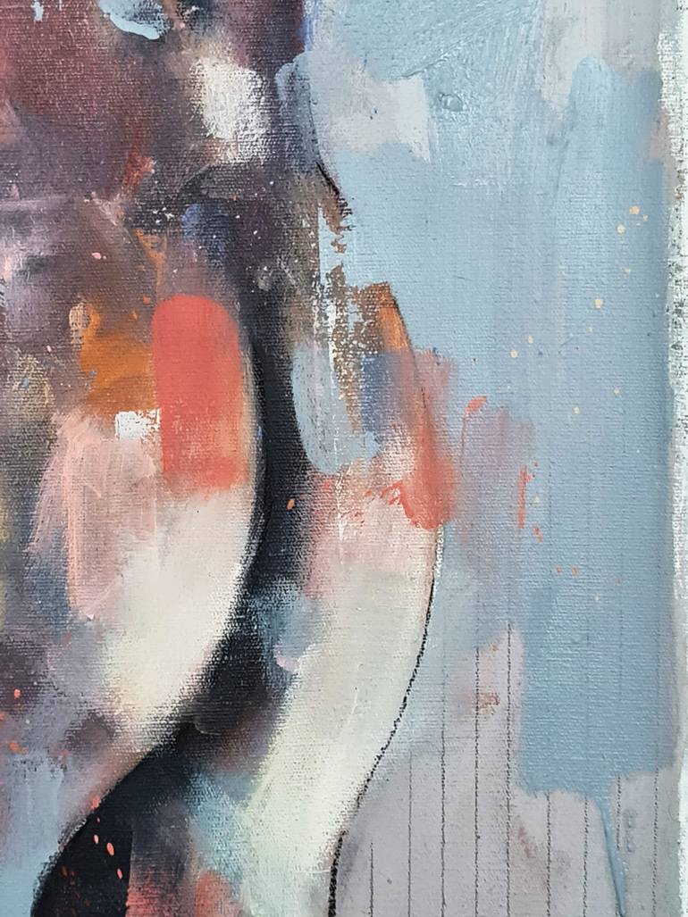 Original Expressionism Men Painting by Thomas Donaldson