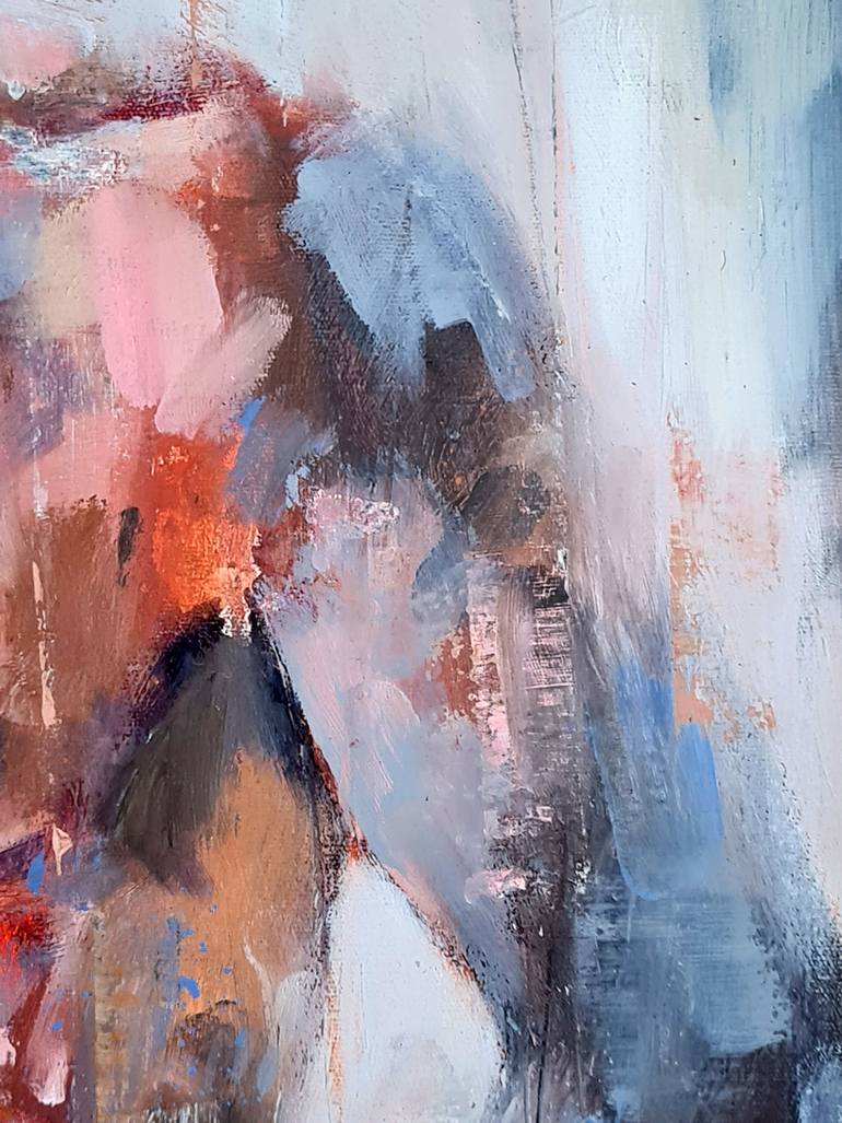 Original Expressionism Men Painting by Thomas Donaldson