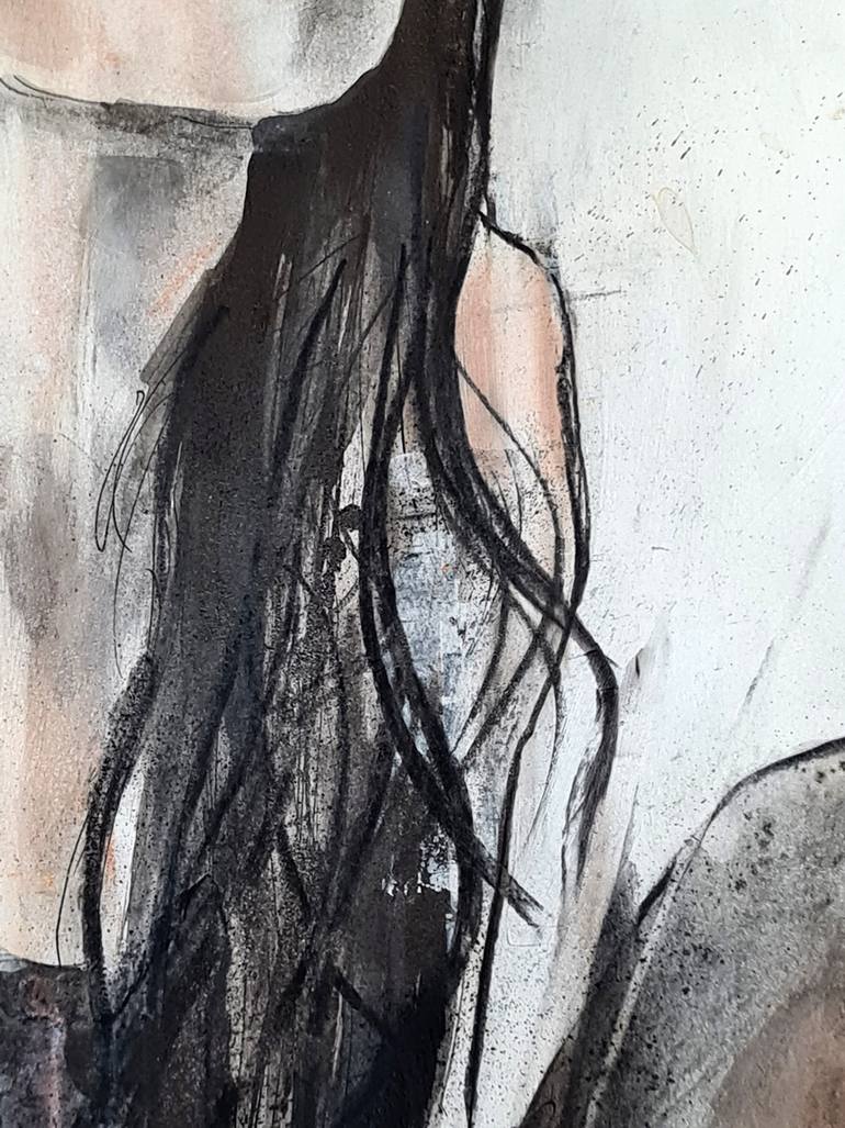 Original Expressionism People Painting by Thomas Donaldson