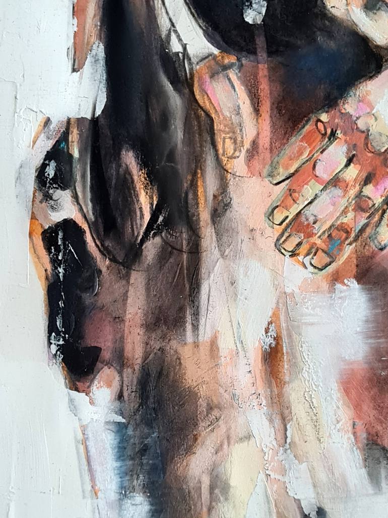 Original Expressionism Nude Painting by Thomas Donaldson