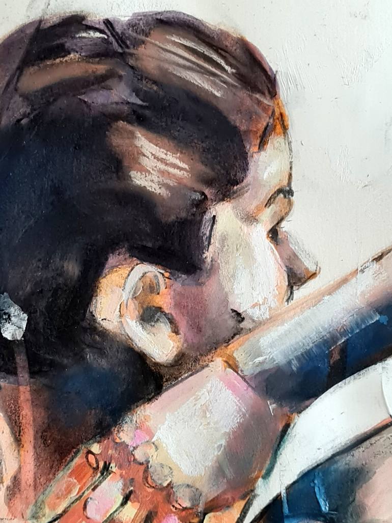 Original Expressionism Nude Painting by Thomas Donaldson