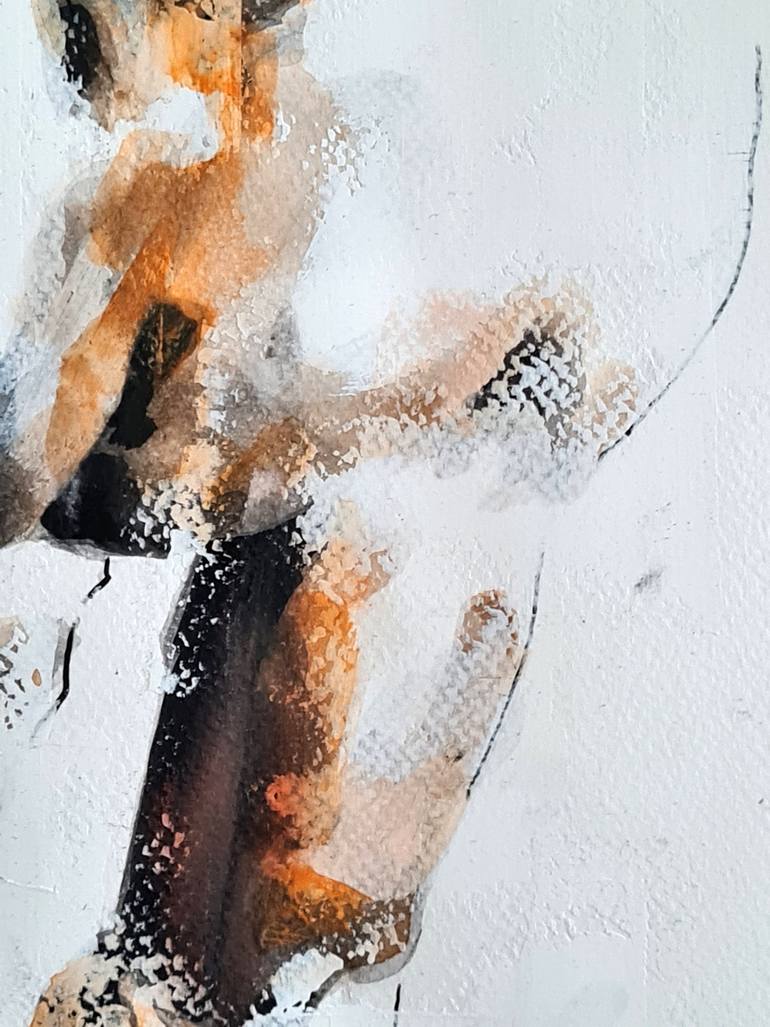 Original Expressionism Nude Painting by Thomas Donaldson