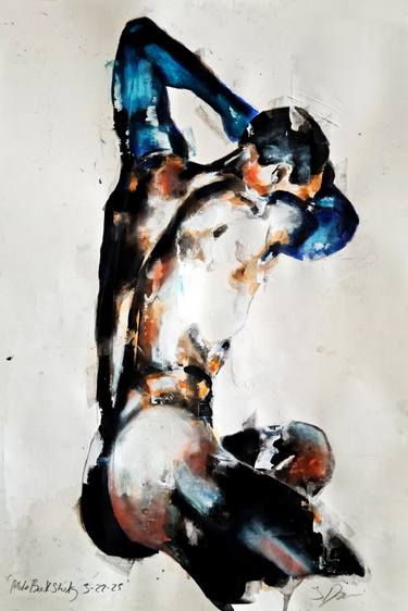 Original Expressionism Nude Paintings by Thomas Donaldson