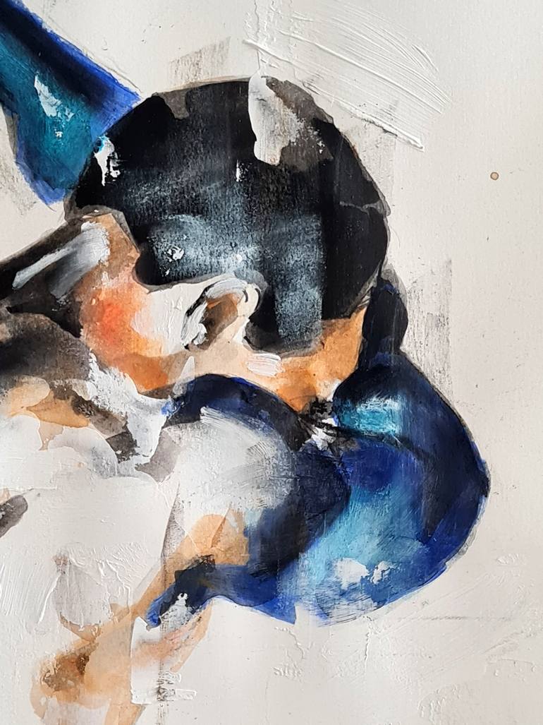 Original Expressionism Nude Painting by Thomas Donaldson