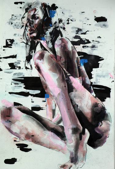 Print of Nude Drawings by thomas donaldson