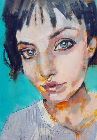 Original Figurative People Paintings by thomas donaldson