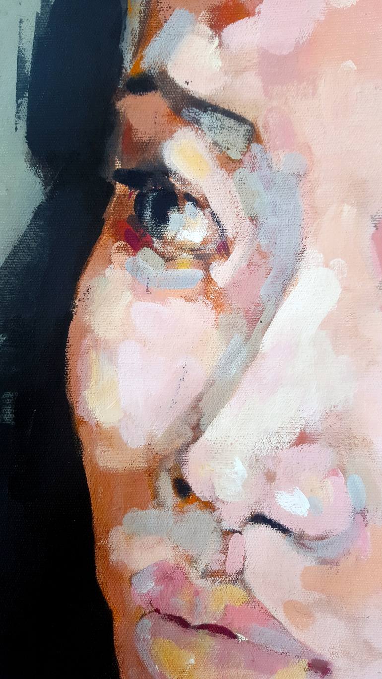 Original Figurative People Painting by thomas donaldson