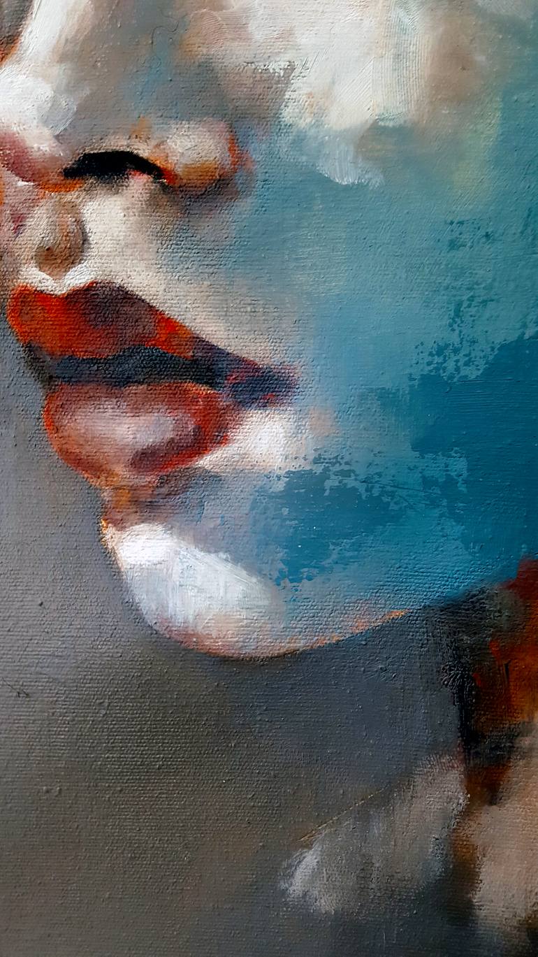 Original Expressionism People Painting by Thomas Donaldson