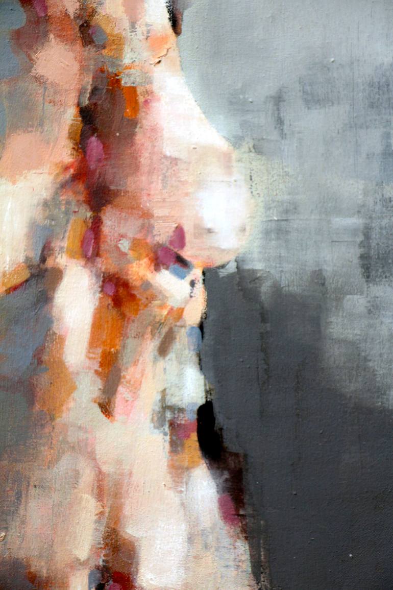 Original Expressionism Nude Painting by Thomas Donaldson