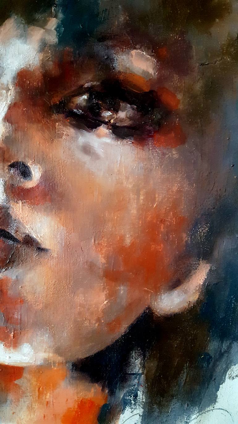 Original Expressionism People Painting by Thomas Donaldson