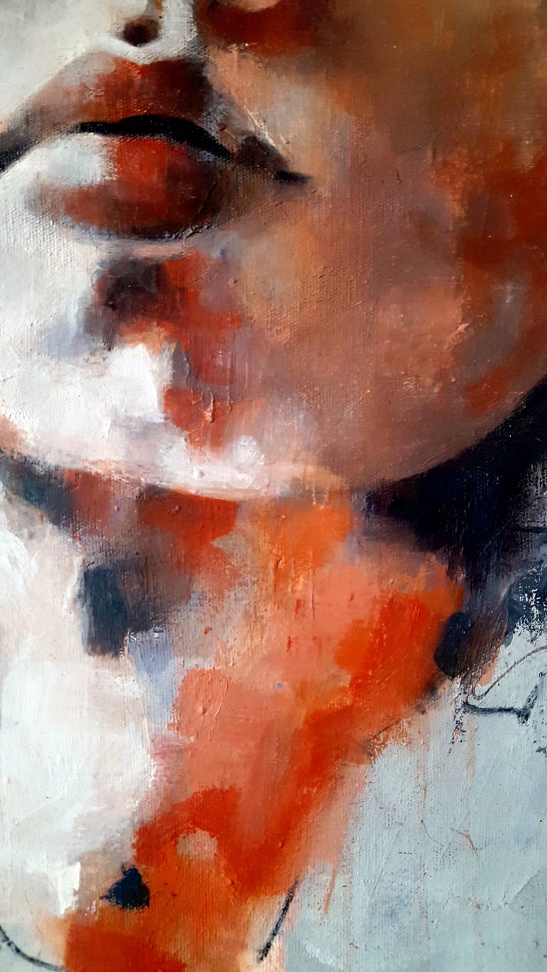 Original Expressionism People Painting by Thomas Donaldson