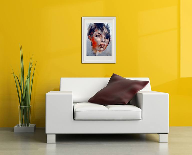 Original Expressionism People Painting by Thomas Donaldson