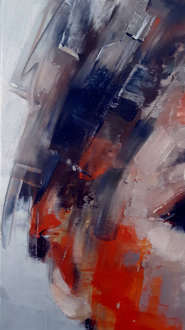 Original Expressionism People Painting by Thomas Donaldson