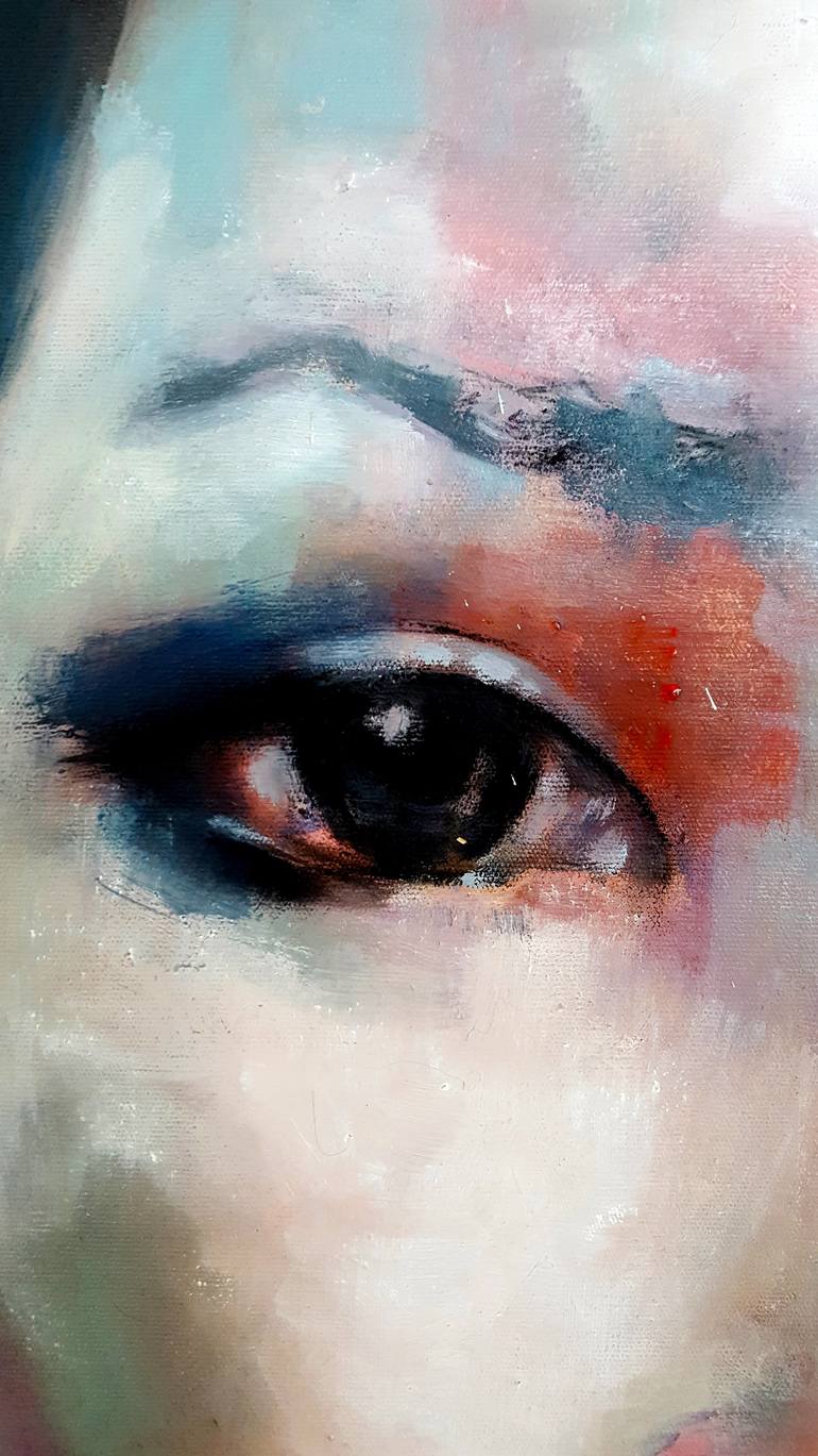 Original Expressionism People Painting by Thomas Donaldson