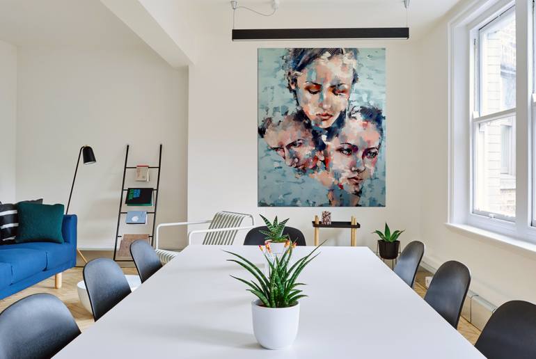 Original Figurative People Painting by Thomas Donaldson