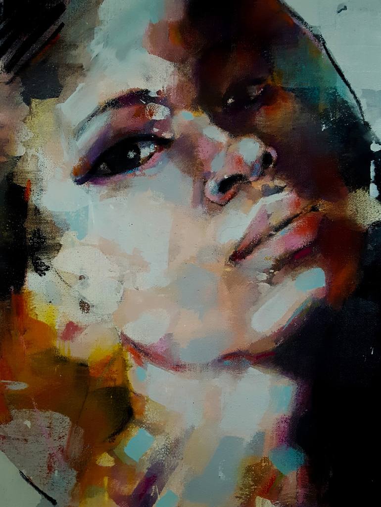 Original People Painting by thomas donaldson