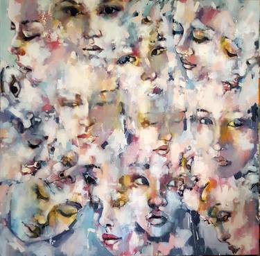 Original Expressionism People Paintings by thomas donaldson