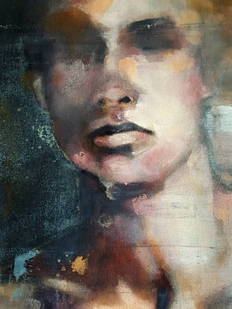 10-28-18 standing male figure Painting by thomas donaldson | Saatchi Art