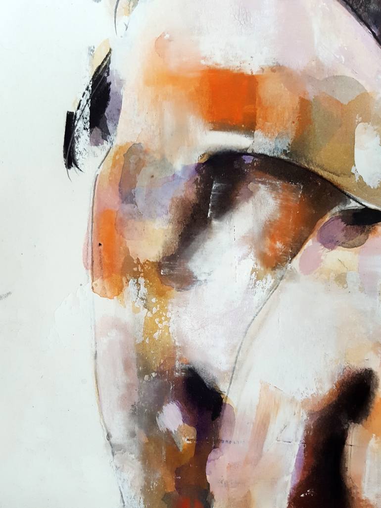 Original Expressionism Nude Drawing by Thomas Donaldson