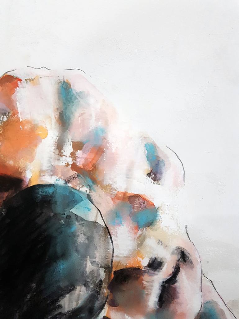 Original Expressionism Nude Drawing by Thomas Donaldson