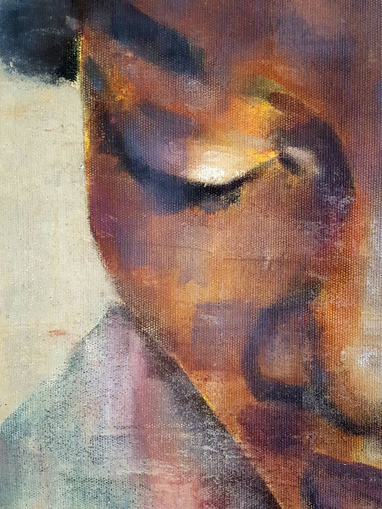 Original Expressionism People Painting by Thomas Donaldson
