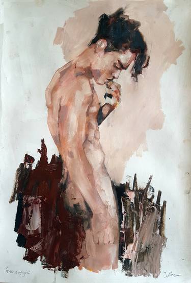 Original Men Paintings by thomas donaldson