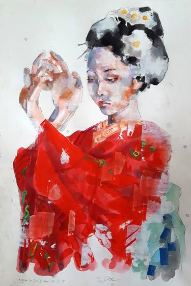 Print of Expressionism People Paintings by thomas donaldson