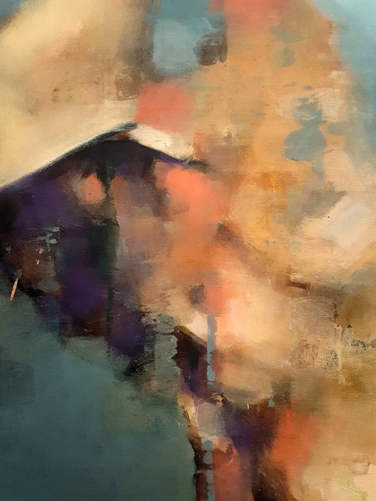 Original Expressionism Nude Painting by Thomas Donaldson