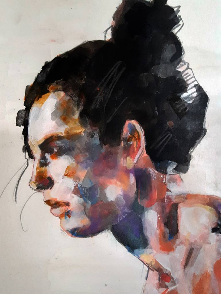 Original Men Painting by thomas donaldson