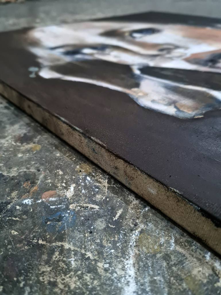 Original Expressionism People Painting by Thomas Donaldson