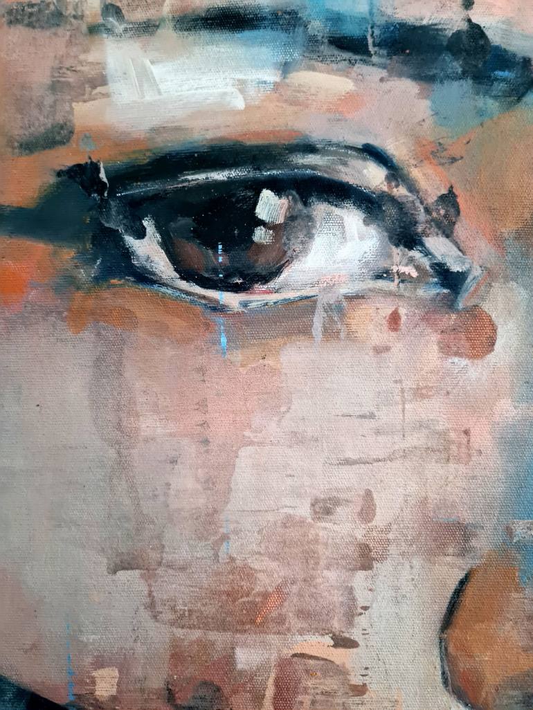 Original Figurative People Painting by thomas donaldson