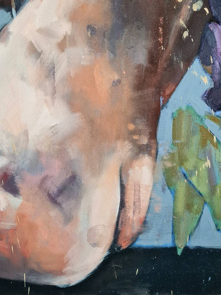 Original Expressionism Men Painting by Thomas Donaldson