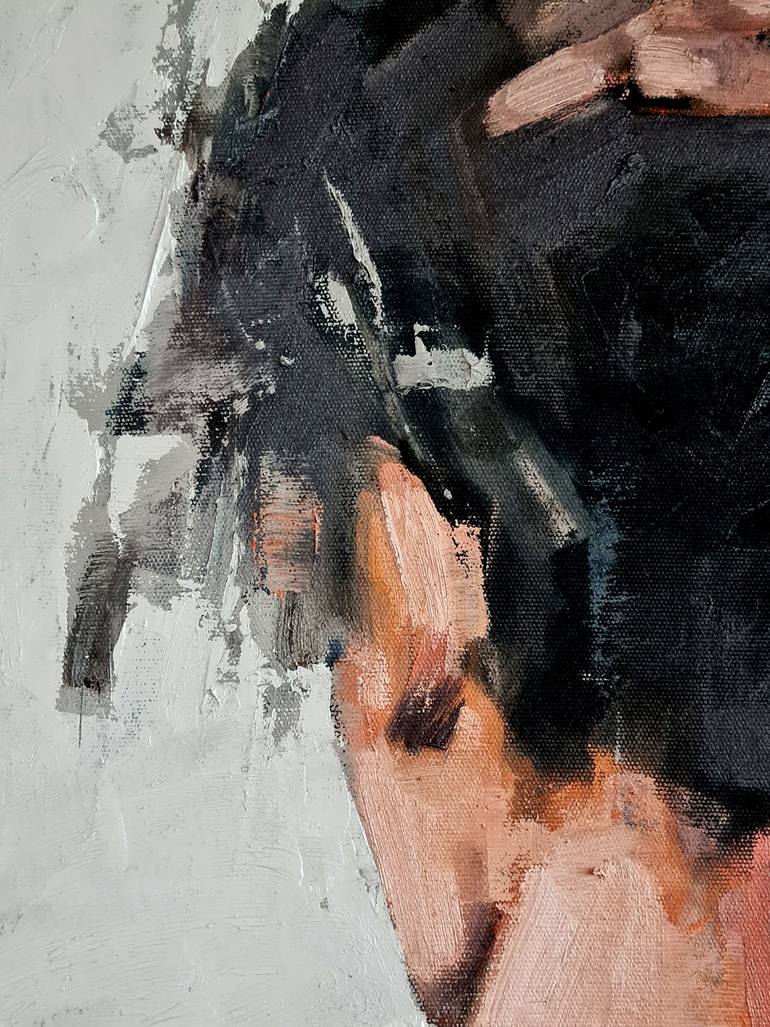 Original Expressionism Nude Painting by Thomas Donaldson