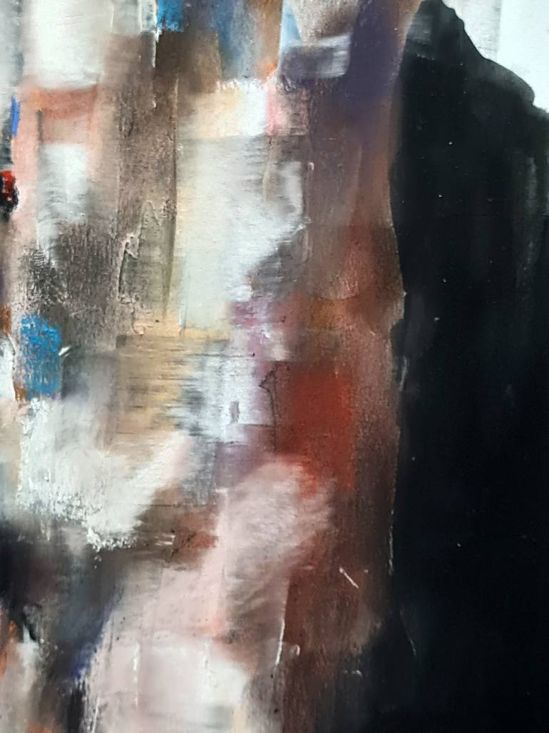 Original Expressionism Nude Painting by Thomas Donaldson