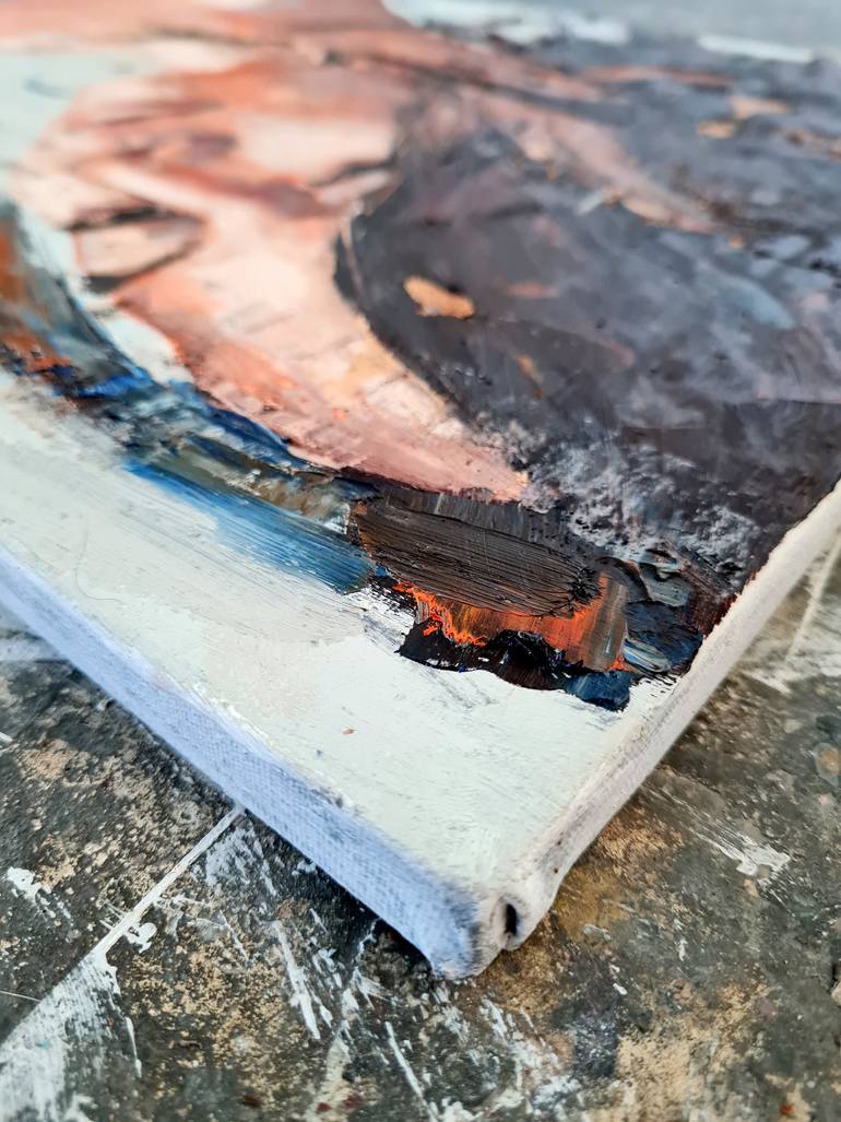 Original Expressionism People Painting by Thomas Donaldson