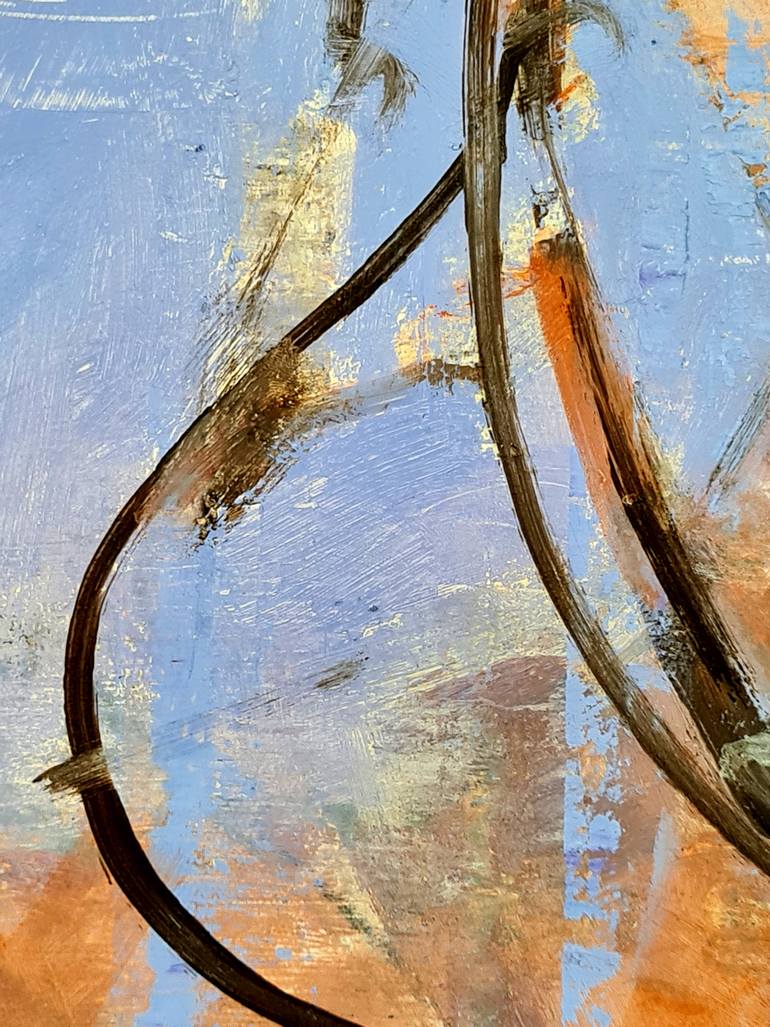 Original Expressionism People Painting by Thomas Donaldson