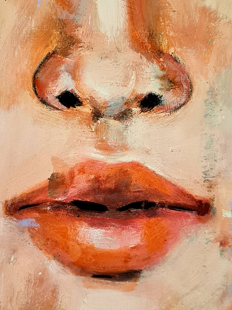 Original Expressionism People Painting by Thomas Donaldson