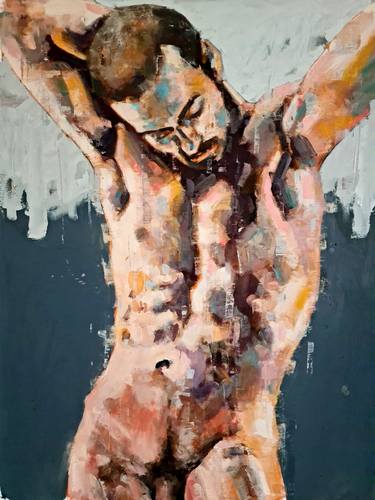 Original Men Paintings by thomas donaldson