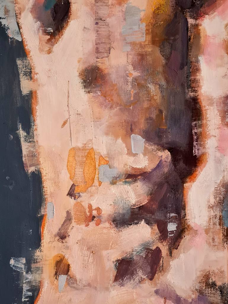 Original Expressionism Men Painting by Thomas Donaldson