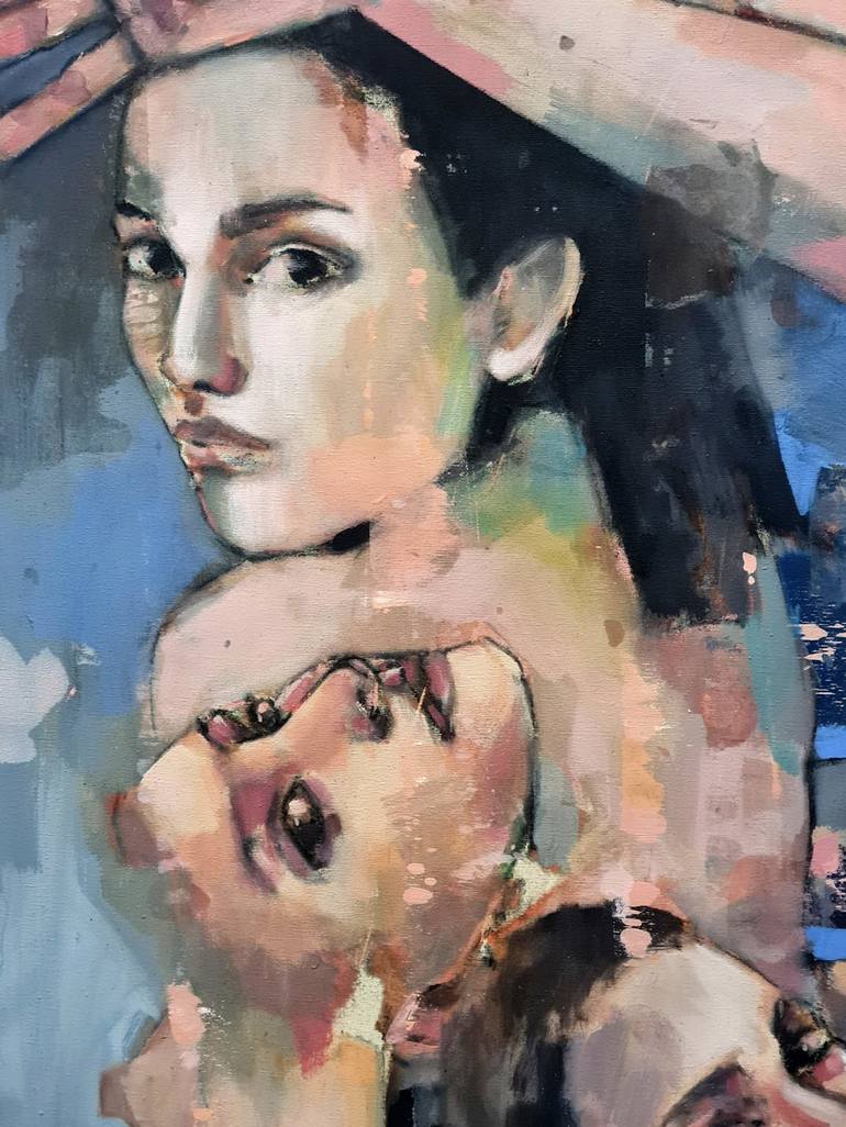 Original Nude Painting by thomas donaldson