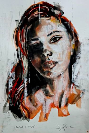 Print of Figurative Portrait Paintings by thomas donaldson